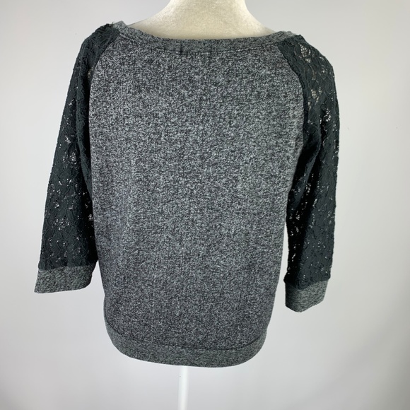 Juniors Active Large Sweatshirt Athleisure Lace - Picture 3 of 4